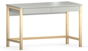 Szare biurko do pokoju dziecięcego 50x100 F4-H37