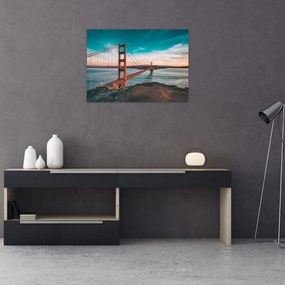 Obraz - Golden Gate, San Francisco (70x50 cm)