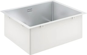 Zlew ze stali nierdzewnej GROHE K700 55x45 cm - 1 komora - Elastyczna instalacja - StarLight - QuickFix