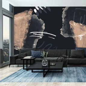 Fototapeta - Abstrakcja z kreskami (196x136 cm)