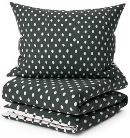 PrzytulneMieszkanie.pl PrzytulneMieszkanie.pl Bawełniana pościel COLAM GREY szara hotelowa kieszeń Rozmiar pościeli: 70 x 90 cm | 140 x 200 cm