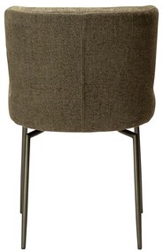 Tapicerowane krzesło w kolorze khaki Glam – DAN-FORM Denmark