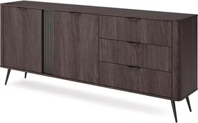 Komoda Valeri III – elegancka komoda z 2 drzwiami i 3 szufladami do salonu, sypialni i biura