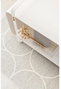 Kremowy dywan odpowiedni na zewnątrz 70x100 cm Boo Linen – Pappelina