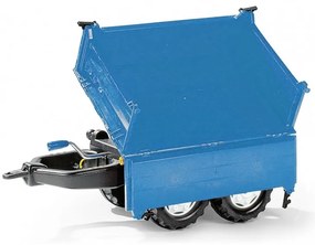 Rolly toys rollytrailer przyczepa wywrotka mega trailer niebieska