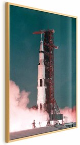 Plakat Wielki start 29,7x42 cm z ramą złotą bez marginesu ARTGEIST B