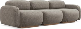 Modułowa sofa 4-osobowa Ailani, tkanina szenilowa