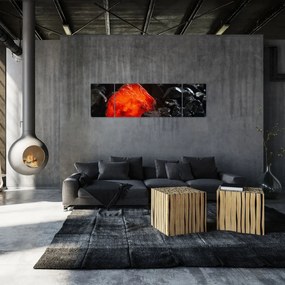 Obraz - świecący minerał (170x50 cm)