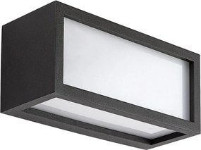 Rabalux 77099 - Zewnętrzny kinkiet LED LUBLIN LED/10W/230V IP54 czarny
