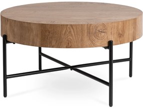 Stolik Kawowy BELIEF 79,5 cm Dąb Nowoczesny Loft