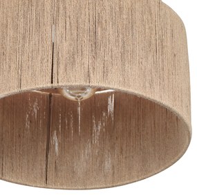 Lampa sufitowa Japandi brązowa z liną - SmilleJapandi Oswietlenie wewnetrzne