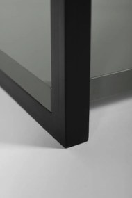 Szafka łazienkowa LOV 33 cm szaro-zielony półmat wysoka  KROFAM