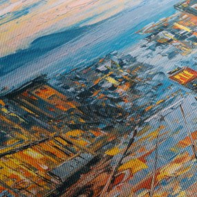 Obraz - Cable Car, San Francisco (170x50 cm)