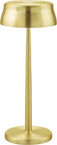 Lampa stołowa LED Saffron SISTER LIGHT Wi-Fi Smart Gold z możliwością ładowania i ściemniania