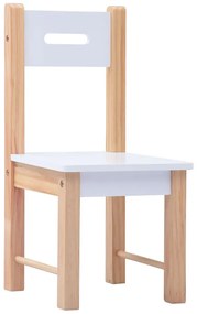 Biały stolik z krzesełkami dla dzieci F9-G76