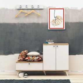 Zestaw do przedpokoju Evva White and Oak