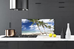 Panel nad blat kuchenny Słoneczna Zatoka Z Palmami