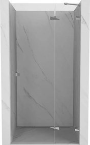Mexen Lunar drzwi prysznicowe uchylne prawe 120 cm, transparent, chrom - 834-120-000-01-00-P