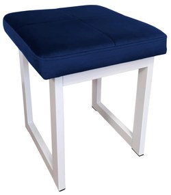 TABORET SOLID 45cm STOŁEK LOFT podstawa biała MG16