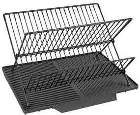 WENKO 54771100 - Ociekacz NELIA 34x40 cm czarny