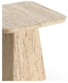 Stolik z kamiennym blatem 45x45 cm Kepami – Light &amp; Living