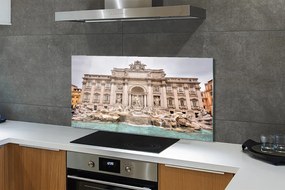 Panel szklany do Kuchni Monumentalna Fontanna przy Bazylice