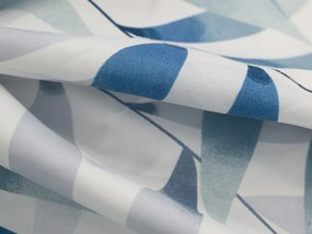 PrzytulneMieszkanie.pl PrzytulneMieszkanie.pl Pościel z mikrofibry KOVENDI niebiesko-biała Rozmiar pościeli: 2 szt 70 x 90 cm | 200 x 220 cm