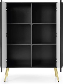 Komoda ZENZERO 103 cm do Salonu Sypialni Czarny