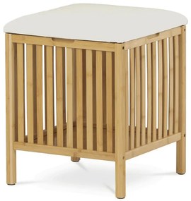 Taboret z miejscem do przechowywania B066 NAT, bambus