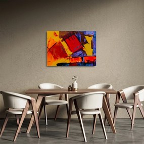 Obraz na szkle abstrakcji (70x50 cm)
