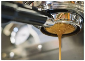 Obraz na szkle - espresso (70x50 cm)