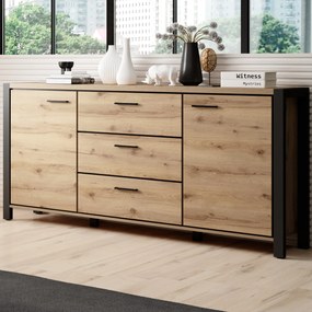 Komoda ATTIVO 180 cm do Salonu Sypialni Dąb