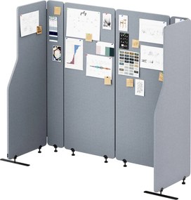 Ścianka działowa akustyczna Sadie, kolor Moon Dust, rozmiar 280/145 cm