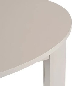 Stół Okrągły Rozkładany JAMES 103-223 cm Kaszmir Japandi