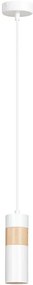 Biała pojedyncza lampa wisząca - D101 D5-S36