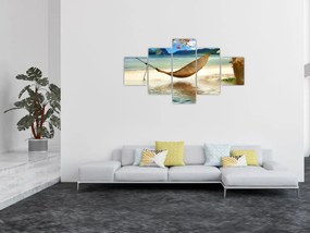 Obraz - Relaks na plaży (125x70 cm)