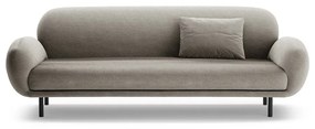 Szara sofa z materiału bouclé 208 cm Poppy – Micadoni