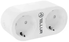 Tellur WiFi Smart Dual gniazdko 16 A, 3680 W