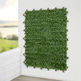 Zielona plastikowa osłona balkonowa 300x100 cm Ivy – Maximex