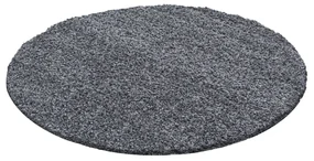 Ciemnoszary okrągły dywan ø 200 cm Life – Ayyildiz Carpets