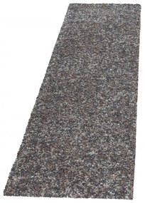 Dywan shaggy Enjoy brązowy multikolor 80 cm x 250 cm
