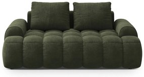 Zielona aksamitna sofa 175 cm Linz – Cosmopolitan Design