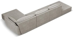 Jasnoszary narożnik (prawostronny) Vanda – Mazzini Sofas