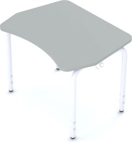 Stolik dla ucznia z regulacją wysokości Simple fala 75x55 cm