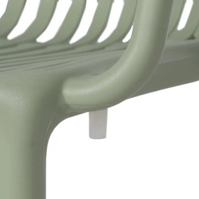 Zielone plastikowe krzesło Alia – Ixia