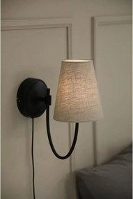 Czarno-beżowy kinkiet do kontaktu Amar – Markslöjd