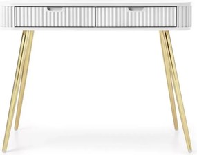 Nowoczesna toaletka konsola Fulgeo 103cm loft metal
