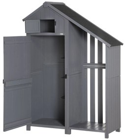 Outsunny Szafka na urządzenia z drzwiami