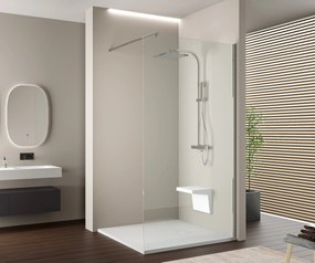 Walk-In 10 mm Super White Glass EX103