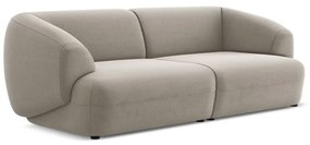 Beżowa aksamitna sofa 232 cm Moana – Makamii